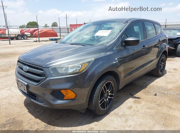 1FMCU0F71JUB27934 2018 FORD ESCAPE Серый Передняя левая четверть