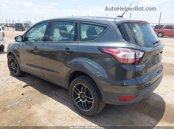 1FMCU0F71JUB27934 2018 FORD ESCAPE Серый Задняя левая четверть