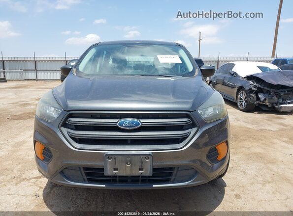 1FMCU0F71JUB27934 2018 FORD ESCAPE Серый Вид щитка приборов