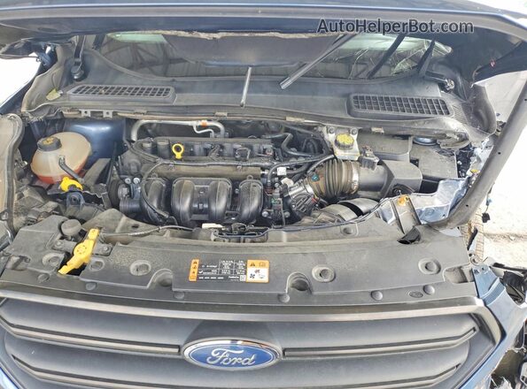 1FMCU0F71JUB33538 2018 FORD ESCAPE Blue Սալոնի հետևի տեսք