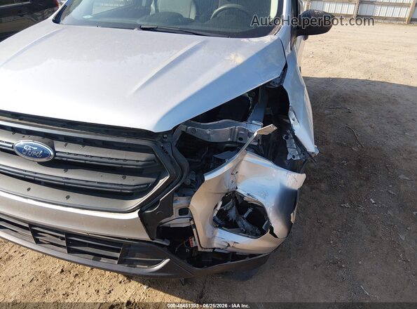1FMCU0F71JUC54893 2018 FORD ESCAPE Silver წინა ხედი