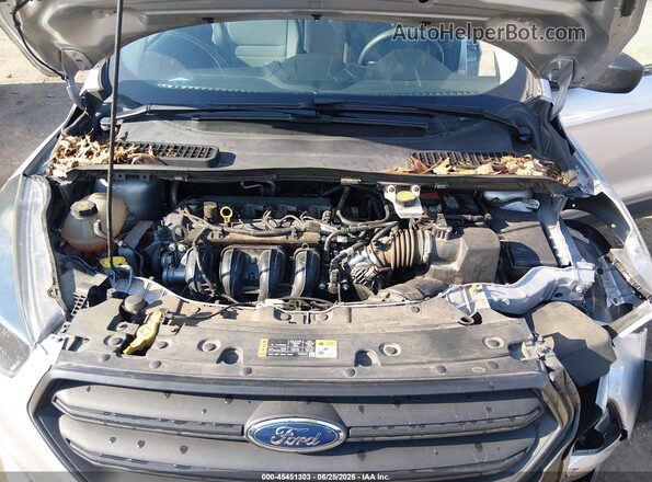 1FMCU0F71JUC54893 2018 FORD ESCAPE Silver უკანა ხედი