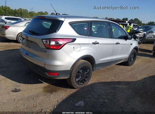 1FMCU0F71JUC54893 2018 FORD ESCAPE Silver უკანა მარჯვენა