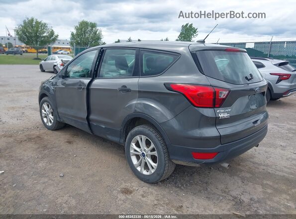 1FMCU0F71KUA30301 2019 FORD ESCAPE Gray Задня ліва чверть