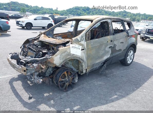 1FMCU0F71KUB26980 2019 FORD ESCAPE Gray Przód lewy