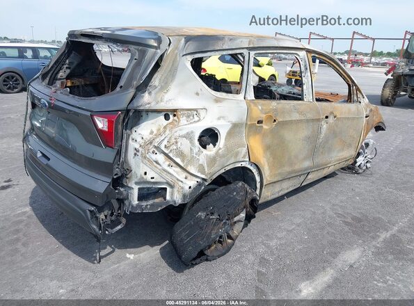 1FMCU0F71KUB26980 2019 FORD ESCAPE Gray Tył prawy