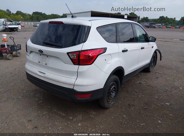 1FMCU0F71KUB65259 2019 FORD ESCAPE White Задня права чверть