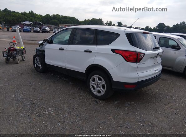 1FMCU0F71KUB65259 2019 FORD ESCAPE White Задня ліва чверть
