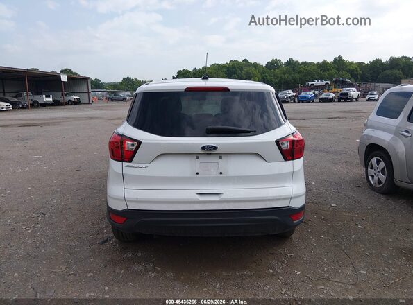 1FMCU0F71KUB65259 2019 FORD ESCAPE White 