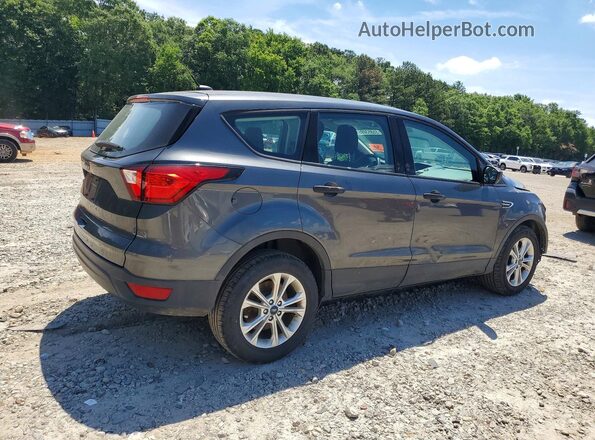 1FMCU0F71KUC19272 2019 FORD ESCAPE Gray Задня права чверть