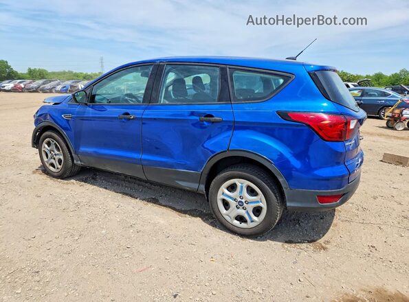 1FMCU0F71KUC35214 2019 FORD ESCAPE Blue Rear left