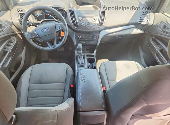 1FMCU0F71KUC35214 2019 FORD ESCAPE Blue Dashboard view