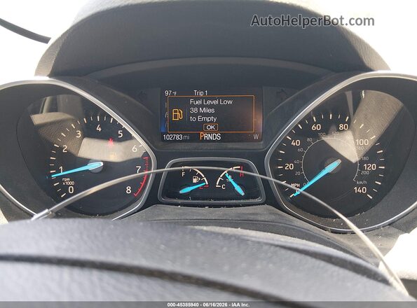 1FMCU0F72HUB52335 2017 FORD ESCAPE Brown Вид задніх сидінь