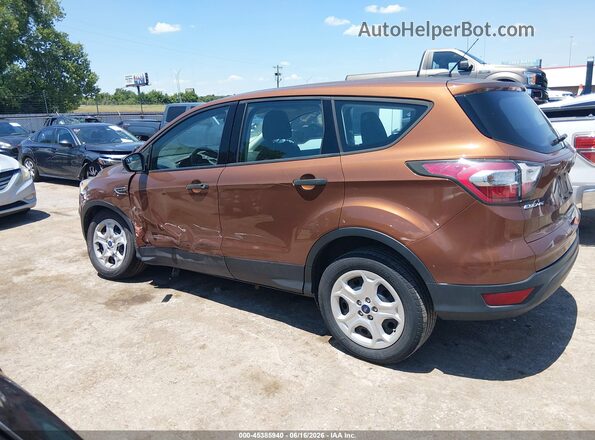 1FMCU0F72HUB52335 2017 FORD ESCAPE Brown Панорамний вид салону 360°