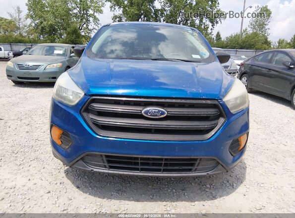 1FMCU0F72HUC00786 2017 FORD ESCAPE Blue Դիմացի տեսք