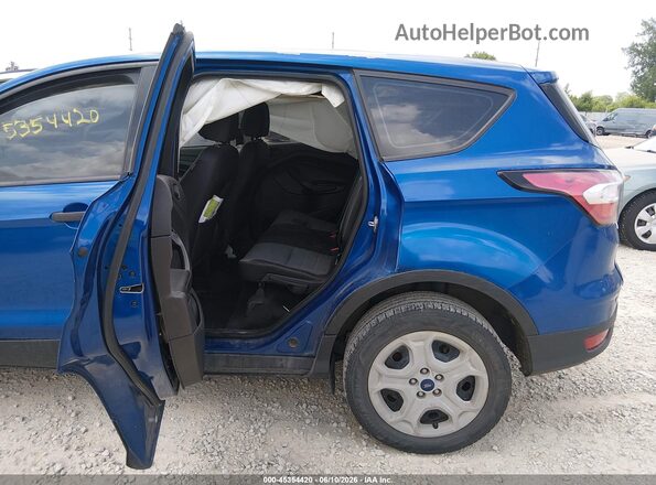 1FMCU0F72HUC00786 2017 FORD ESCAPE Blue VIN կոդի պիտակի տեսք
