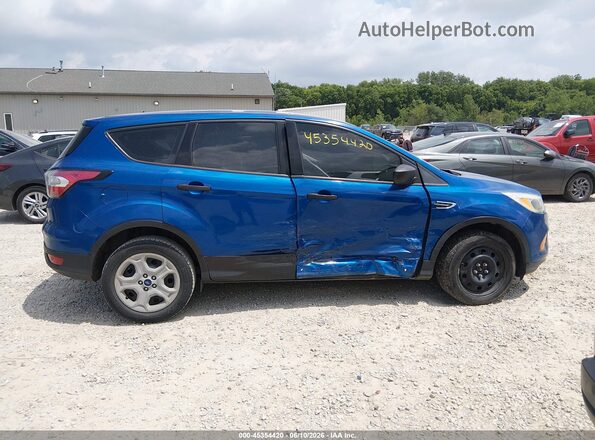 1FMCU0F72HUC00786 2017 FORD ESCAPE Blue Սալոնի հետևի տեսք