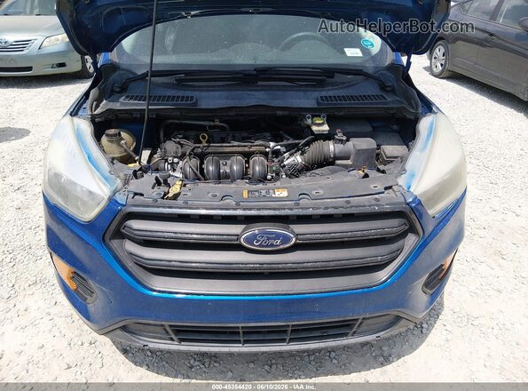 1FMCU0F72HUC00786 2017 FORD ESCAPE Blue Հետևի տեսք