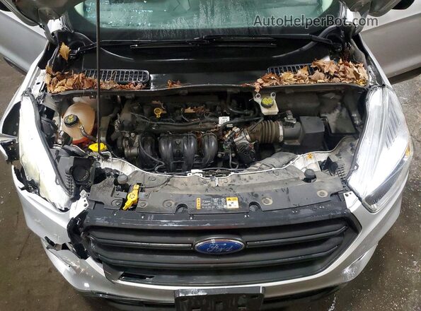 1FMCU0F72HUE07906 2017 FORD ESCAPE Silver 