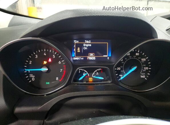1FMCU0F72HUE07906 2017 FORD ESCAPE Silver 
