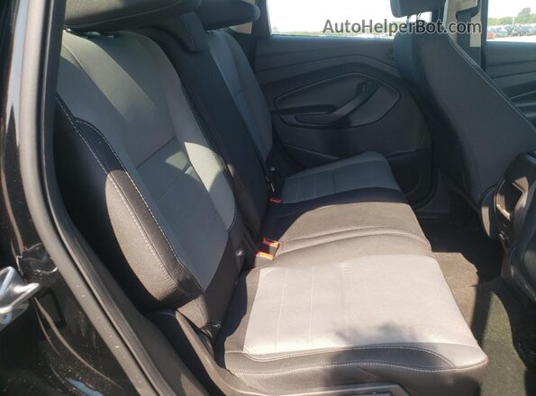 1FMCU0F72HUE12667 2017 FORD ESCAPE Black უკანა სავარძლების ხედი