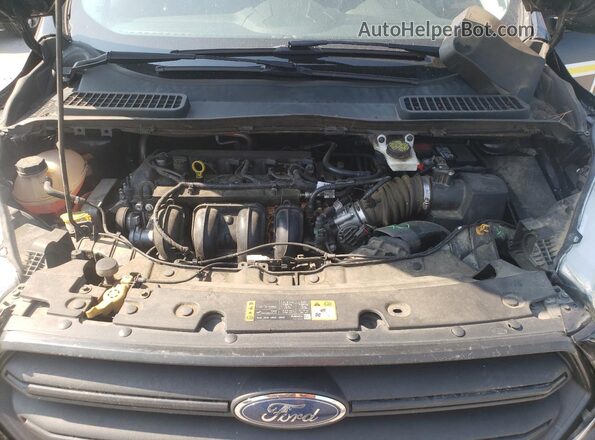 1FMCU0F72HUE12667 2017 FORD ESCAPE Black უკანა სალონის ხედი