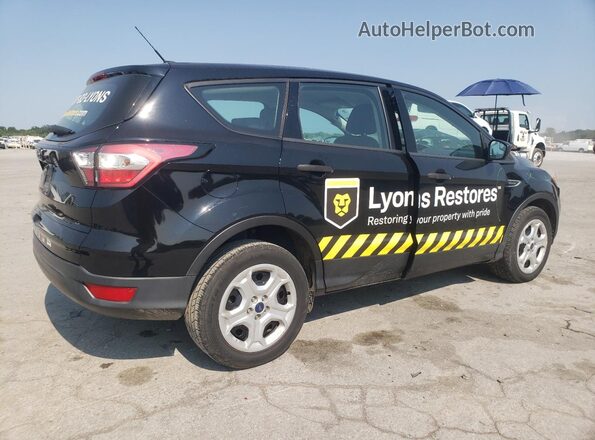 1FMCU0F72HUE12667 2017 FORD ESCAPE Black უკანა მარჯვენა