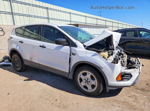 1FMCU0F72HUE24124 2017 FORD ESCAPE White Przód prawy