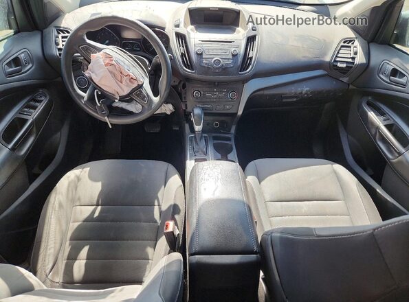 1FMCU0F72HUE24124 2017 FORD ESCAPE White Widok deski rozdzielczej