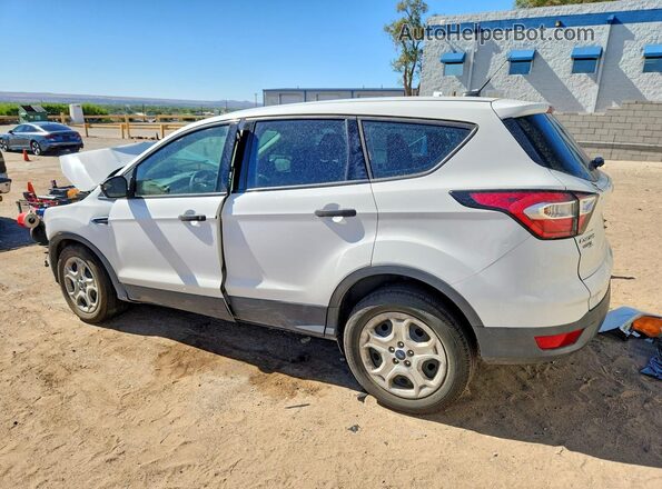 1FMCU0F72HUE24124 2017 FORD ESCAPE White Tył lewy