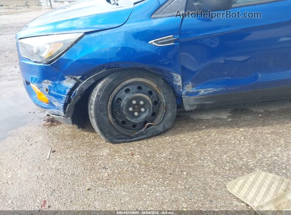 1FMCU0F72JUB55533 2018 FORD ESCAPE Синий Вид спереди