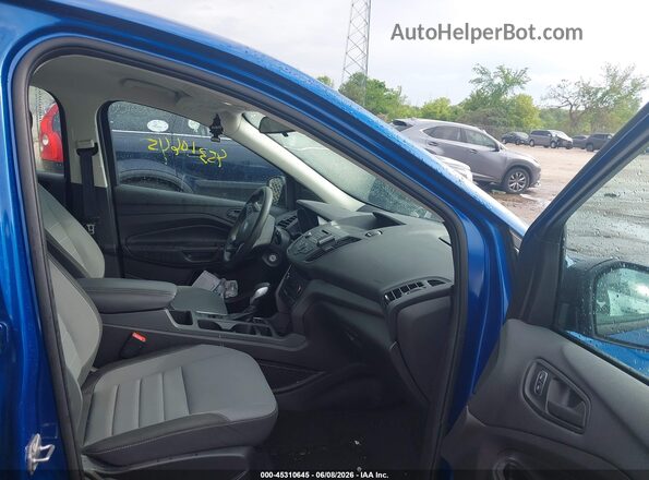 1FMCU0F72JUB55533 2018 FORD ESCAPE Синий Вид салона спереди