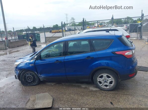 1FMCU0F72JUB55533 2018 FORD ESCAPE Синий Панорамный вид салона 360°