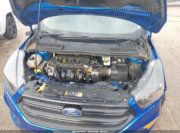 1FMCU0F72JUB55533 2018 FORD ESCAPE Синий Вид сзади