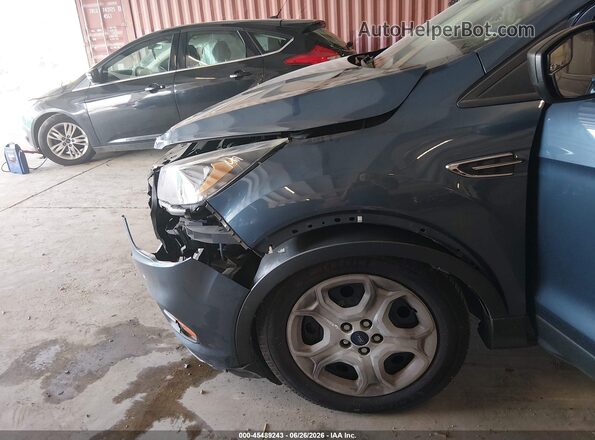 1FMCU0F72JUC26519 2018 FORD ESCAPE Синий Вид спереди