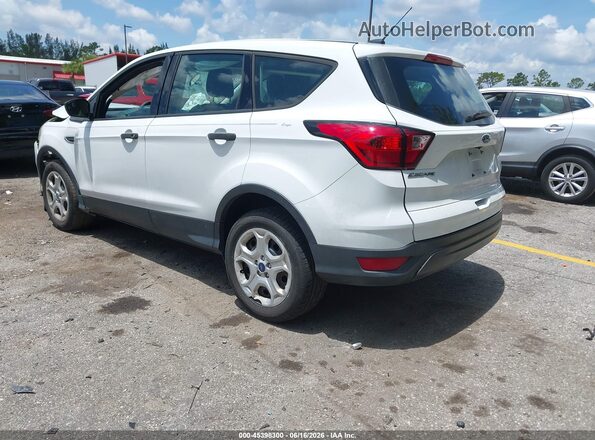 1FMCU0F72KUA12292 2019 FORD ESCAPE Белый Задняя левая четверть