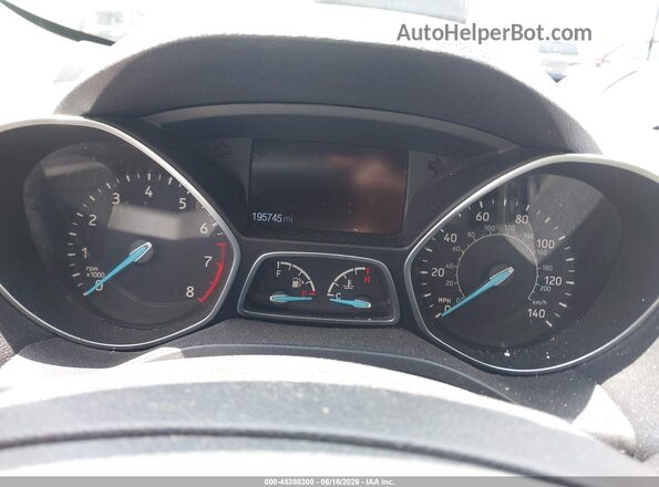 1FMCU0F72KUA12292 2019 FORD ESCAPE Белый Вид задних сидений