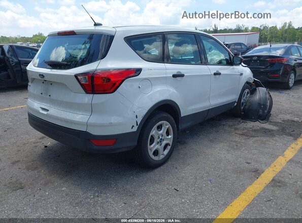 1FMCU0F72KUA12292 2019 FORD ESCAPE Белый Задняя правая четверть