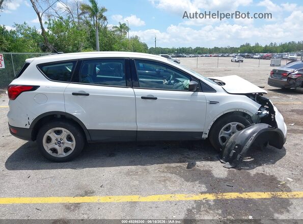 1FMCU0F72KUA12292 2019 FORD ESCAPE Белый Вид задней части салона