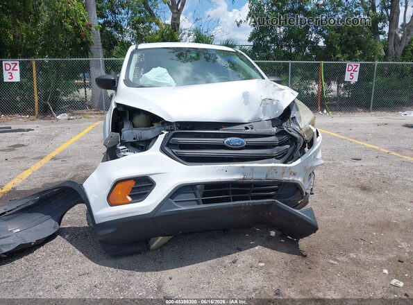 1FMCU0F72KUA12292 2019 FORD ESCAPE Белый Вид щитка приборов