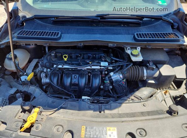 1FMCU0F72KUB53699 2019 FORD ESCAPE Charcoal Widok komory silnika
