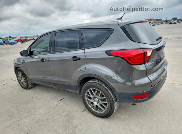 1FMCU0F72KUB56411 2019 FORD ESCAPE Gray Rear left