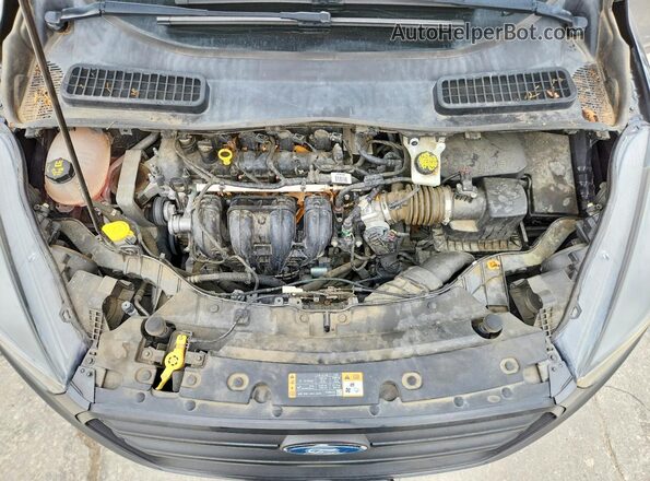 1FMCU0F72KUB56411 2019 FORD ESCAPE Gray Rear interior view