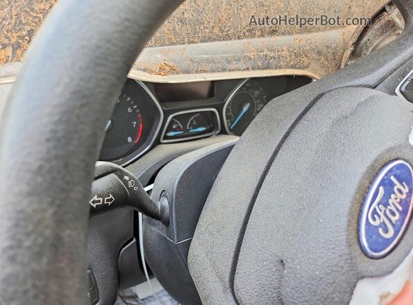 1FMCU0F73HUE64664 2017 FORD ESCAPE Желто-коричневый Вид щитка приборов