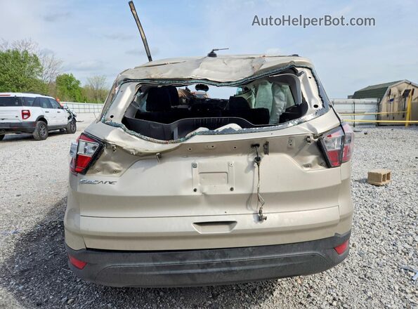1FMCU0F73HUE64664 2017 FORD ESCAPE Желто-коричневый Вид сзади