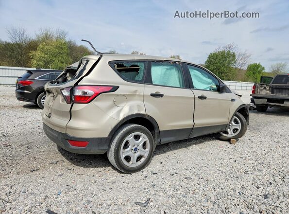1FMCU0F73HUE64664 2017 FORD ESCAPE Желто-коричневый Задняя правая четверть
