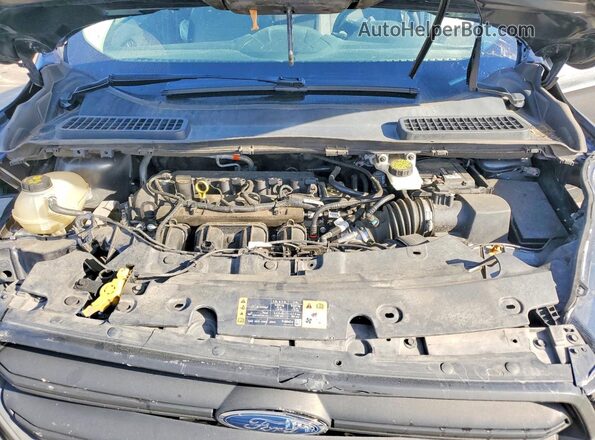 1FMCU0F73JUC68603 2018 FORD ESCAPE Charcoal Շարժիչի բաժամունքի տեսք