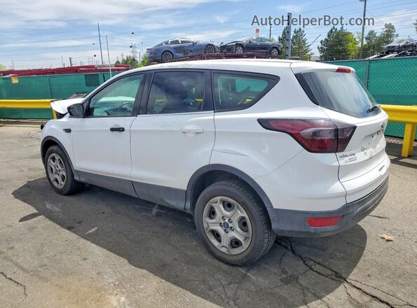 1FMCU0F73JUD38018 2018 FORD ESCAPE White Trasero izquierdo