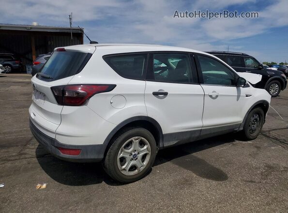1FMCU0F73JUD38018 2018 FORD ESCAPE White Trasero derecho