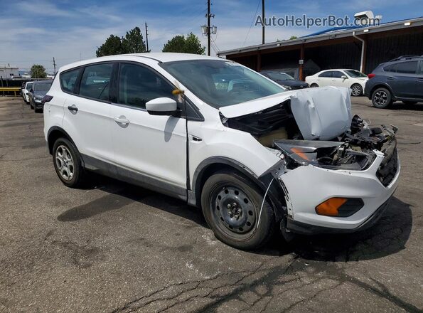 1FMCU0F73JUD38018 2018 FORD ESCAPE White Delantero derecho